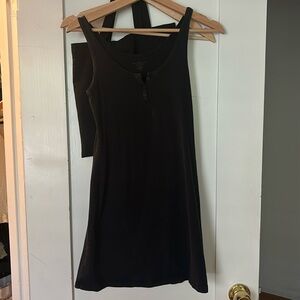 Black brandy melville dress